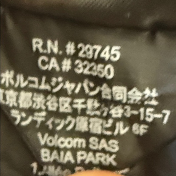 Volcom Thermal Waffle Henley Long Sleeve Tee Blue/Red Men’s Size L - Picture 7 of 11